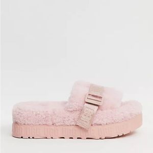 Ugg Fluffita platform slippers
